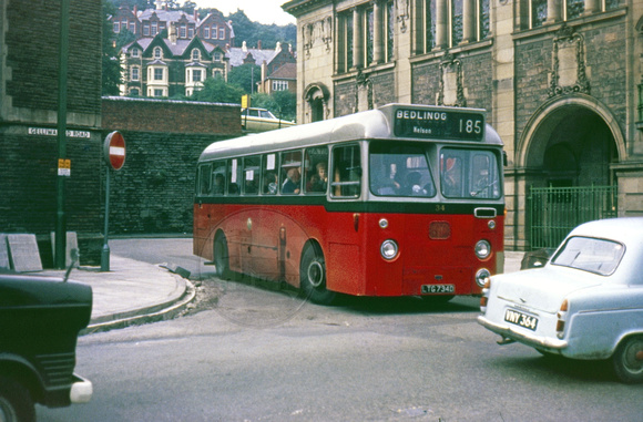 Gelligaer 34 (LTG 734D) Pontypridd Chapel Street Photobus (10059)