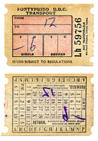 Pontypridd Bellgraphic ticket
