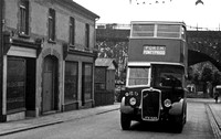 Pontypridd 59 (JTX 520) Mill Street 1950 A B Cross