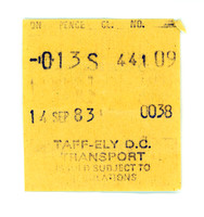 Taff-Ely Almex ticket
