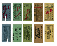 PUDC miscellaneous punch tickets