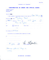 Order confirmation 1971