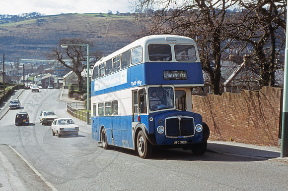 Taff-Ely 7 (UTG 312G) Rhydyfelin Duffryn Road 29-Mar-1980 Geoff Gould W8118