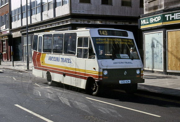 ABC Euro Travel D39 NDW Leicester 1994 John Law