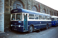 Pontypridd 89 (997 TTX) Glyntaff depot Oct-1973 G Gould W4047