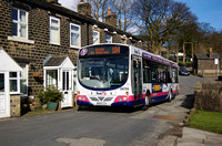 GMN/First buses working from Oldham