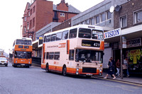 SELNEC/GMT buses working from Oldham