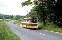 Leyland Tigers originating with Rhymney Valley (695-699)