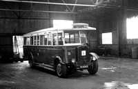 Pontypridd 3 (TX 9543) Glyntaff depot training bus D A Jones