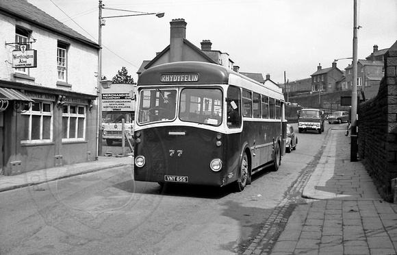 Pontypridd 77 (VNY 655) Bridge Street 1960s John Kaye (David Everett) DJE_07_04