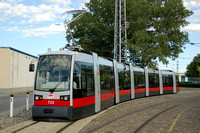 The ULF (Ultra Low Floor) tram